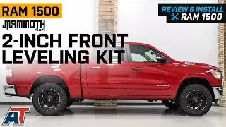 2006-2022  RAM 1500 Mammoth 2-Inch Front Leveling Kit Review & Install