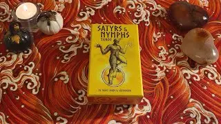 😈🌿🧚‍♀️Satyrs and Nymphs Tarot de Jester: un tarot décalé et plein d'humour🧚‍♀️🌿😈