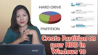 How to create Partition on HDD in windows10 | Gets Hobbies
