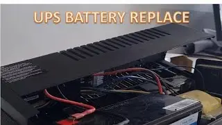 How to UPS BATTERY REPLACE#battery #repair #upsbattery #viralvideo