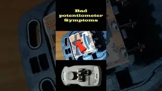The symptoms of a bad potentiometer