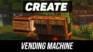 Create mod. Vending machine. Tutorial / guide 1.18.2 - 1.19.2 (minecraft java edition)