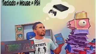 FORTNITE EN PLAYSTATION 4 CON TECLADO Y RATÓN *TUTORIAL*(UNBOXING)*2021*