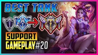AOV | ROV | LQM | BEST TANK FOR  RANK PLATINUM TO MASTER 2021 | ARUM SUPPORT GAMEPLAY#20 |