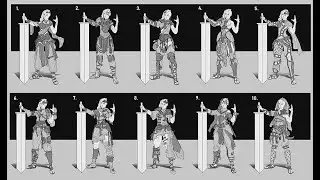 [Timelapse] Croia Briarheart | Costume Designs | Concept Art Process (Part 02)