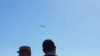 Cessna 337 Skymaster - Red Bull - Push & Pull flyby's at Jena-Schoengleina 2018