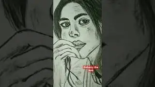 portrait Drawing, #art , #drawing #kalyanipriyadarshan