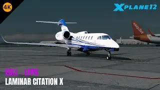 Is the Citation X in X-Plane 12 any good?! | X-Plane 12 | Laminar | 4K Ultra Graphics