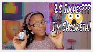 30 day Liquid Biotin Update!!! 2½ inches???