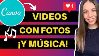 How to make videos in Canva with photos and music 2021 for free!