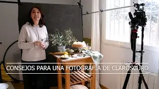 Consejos para fotografía culinaria de claroscuro