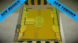 Code Lyoko Meet Space Engineers : Elevator Door / Lab Door
