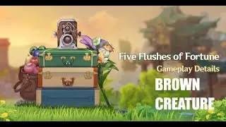 Five Flushes of Fortune Brown Creature Guide | Genshin Impact Patch Update 1.3 Event - One Location