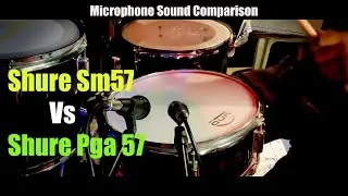 Shure Sm57 Vs Shure Pga57 | Microphone Comparison & Sound Test | Snare Drum Sound | Drum Mic |