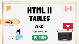 HTML-II CBSE Term 2 Class 10 Computer Application | TABLE