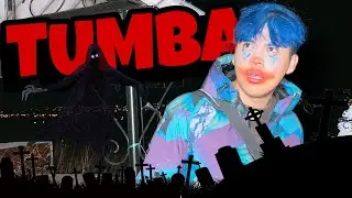 CEMENTERIO a las 3 DE LA MAÑANA | ME METÍ A UNA TUMBA 🪦😰