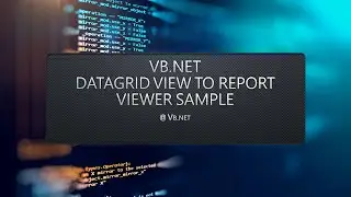VB.net Datagridview To reportviewer