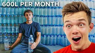 This Man Needs To Drink 20L a Day To Survive