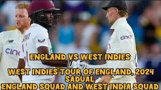 England vs West Indies Test Series 2024 Schedule, Squad  || ENG vs WI 2024 Schedule  Squad