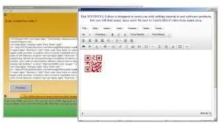 WYSIWYG Editor For Exclusive Rebrandable PLR Software
