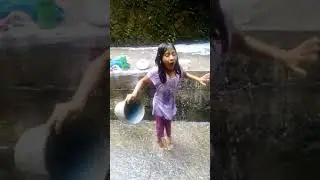 El reto del agua fria hermanitha 😏