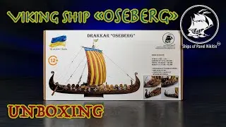 UNBOXING - Viking ship OSEBERG - scale 