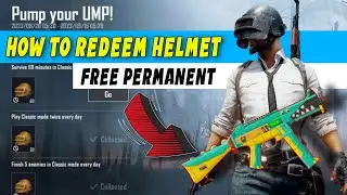 How To Redeem Helmet in Bgmi | Pump Your Ump Event | bgmi free Ump skin | MRsmartYT