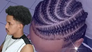 Como Fazer Trança Nagô Masculina FÁCIL