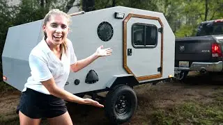 The Ultimate DIY Teardrop Trailer is FINISHED | EP19