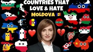 Countries That Love & Hate Moldova 🇲🇩 Pt.80 2025