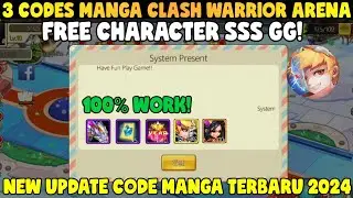 *NEW* GIFT CODE REDEEM MANGA CLASH TODAY | REDEEM CODES MANGA CLASH WARRIOR ARENA FEBRUARY 2024