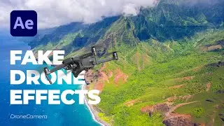 Create Fake Drone Camera in After Effects Tutorial