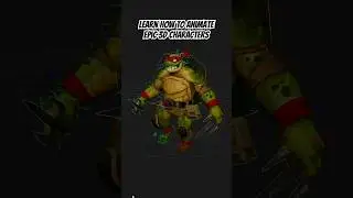 Learn how to animate 3d characters 