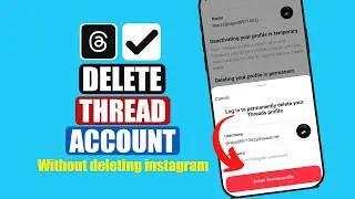 How To Delete Threads Account Without Deleting Instagram (2026) | Quick & Easy Method