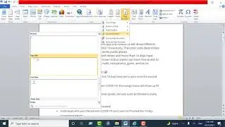 How to insert Page Number in Microsoft Word Documents