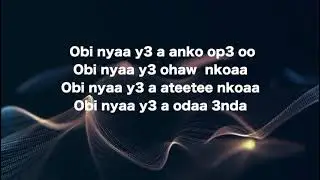 Voltage ft His Royal Blackness KKD   Wobidi lyrics video