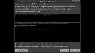Como solucionar error de fornite de unreal engine 4 (se crashea)2018