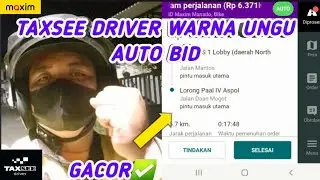TAXSEE DRIVER WARNA UNGU AUTO BID