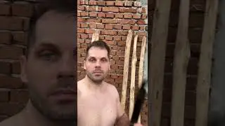 Log deBarking With Hand Tool