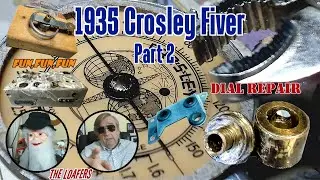 1935 Crosley 515 Fiver Part 2 Restore
