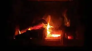 The sound of rain and fire at night relaxing musik, sleep in 3 minutes