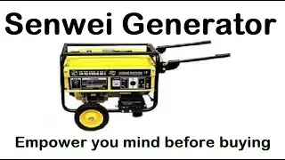 Senwei  Generator - Knowledge prepares you for the purchase