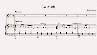 Caccini - Ave Maria / Trumpet Bb Solo (카치니 아베마리아)