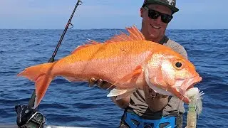 THE HUNT - EP 3 CATCHING RUBY SNAPPER  (DEEP SEA FISHING + SOUNDER BASICS + DEEP DROP RIGS)
