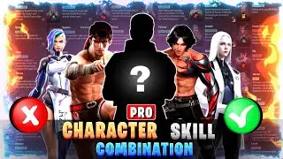 Pro character skill combination 🔥 || Character skill combination in free fire ✅ || Free fire trick