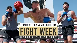 Tommy Welch vs Amine Boucetta | Behind The Scenes | Hennessy Sports