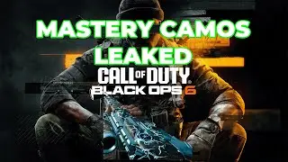 *NEW* BLACK OPS 6 ALL MASTERY CAMOS (HONEST REACTION)