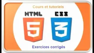 Exercice corrigés HTML5