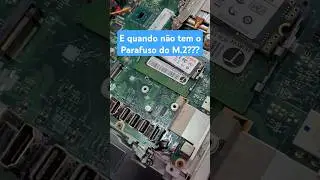 Dica na instalação do M.2!