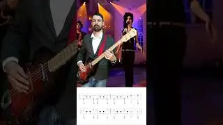 Amy Winehouse "Back to black" Bass tabs (Bass cover)